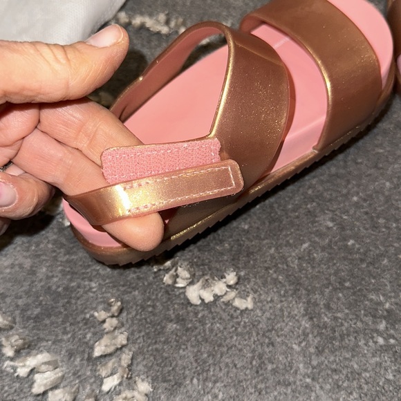 MINI MELISSA SANDALS PINK & GOLD. USA 11. EUR 28/29 - Picture 5 of 8